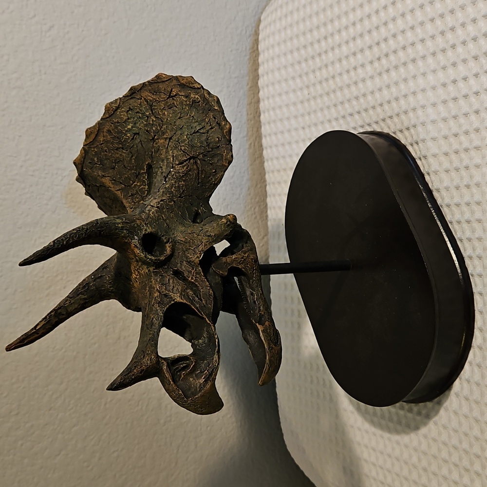 Triceratops Skull & Jaws Decor